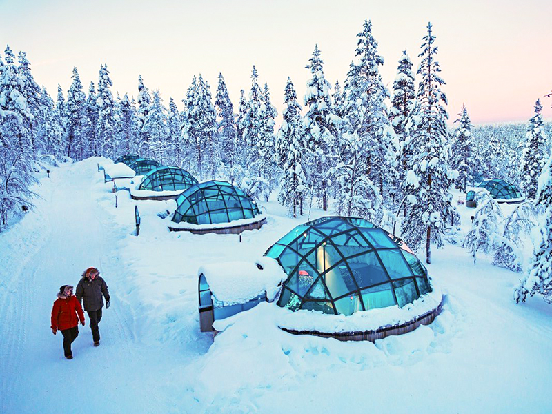 Logez dans un igloo !